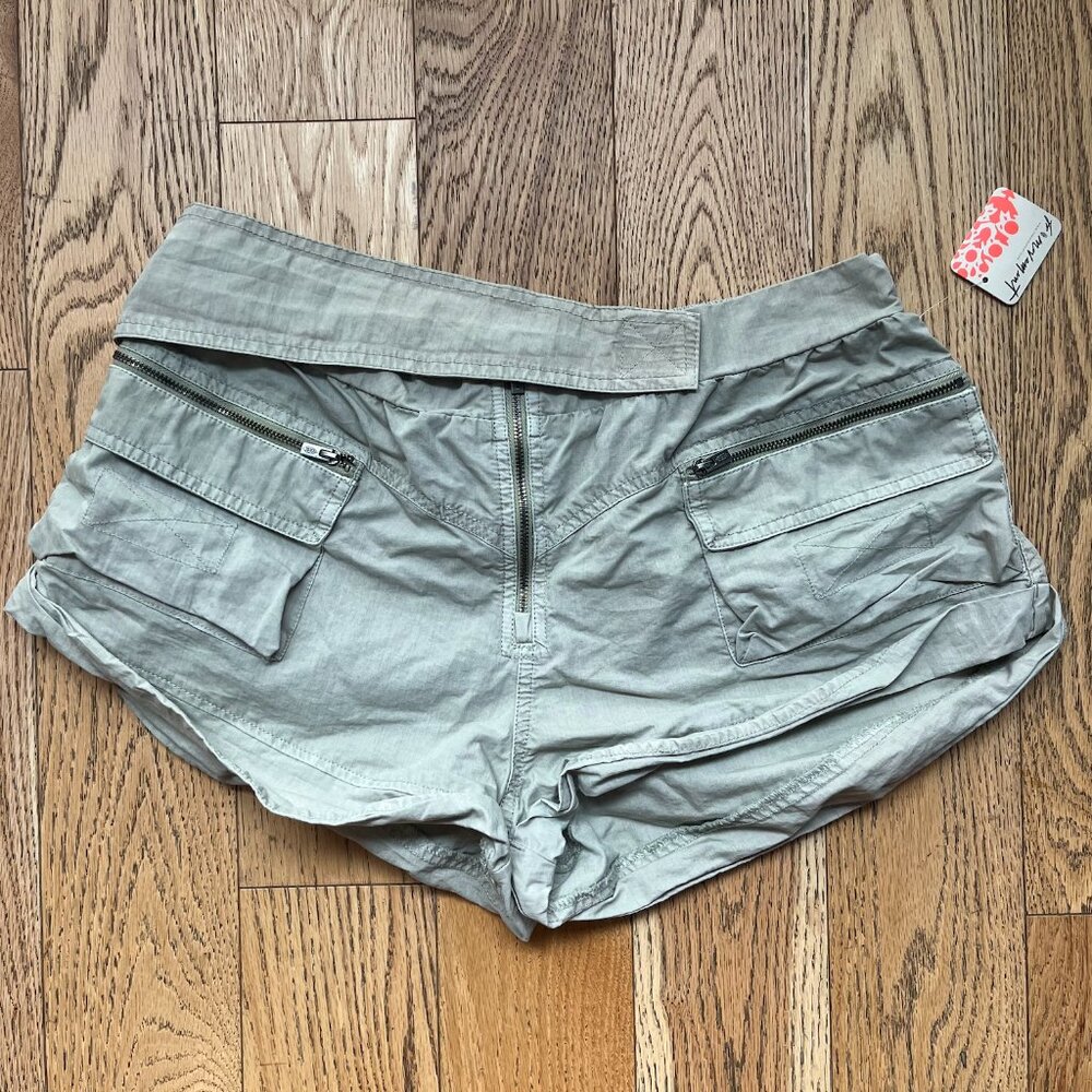 Free People Movement- Belted waist Utility Short - NWT- M